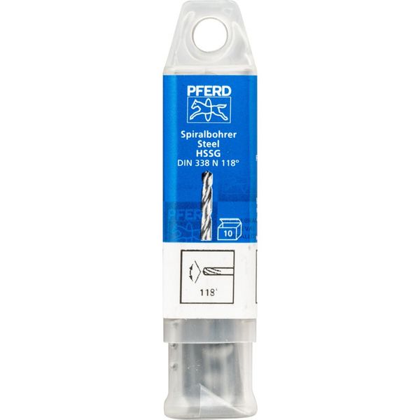 PFERD HSS Spiral Drill 3,0mm STEEL – 10pc pack