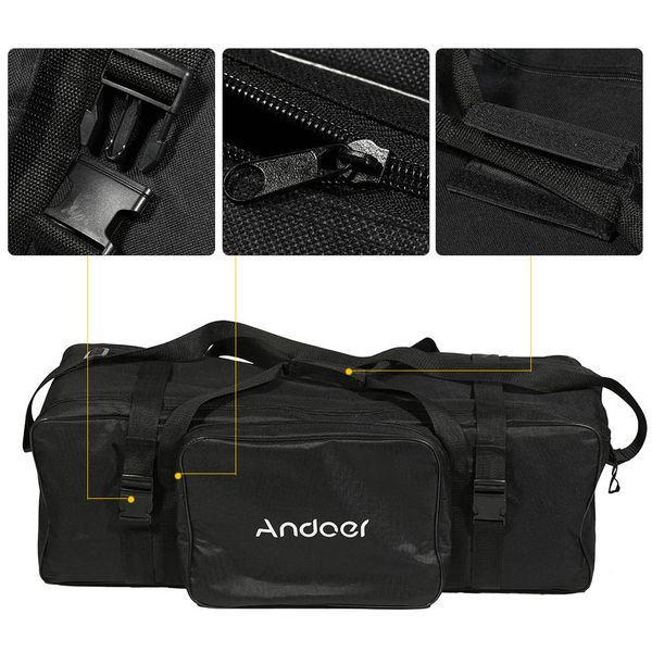 Andoer 74x24x25cm Studio Light Kit Carrying Bag compatible with Equipment