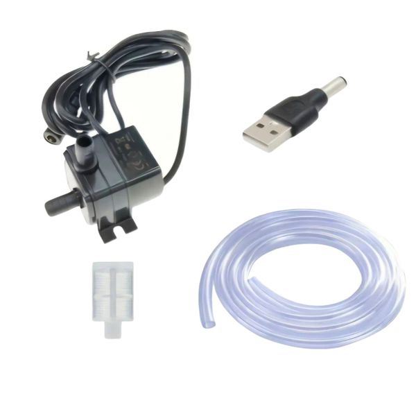 USB / DC -Powered Submersible brushless Water Pump Kit 4.8W / 12V