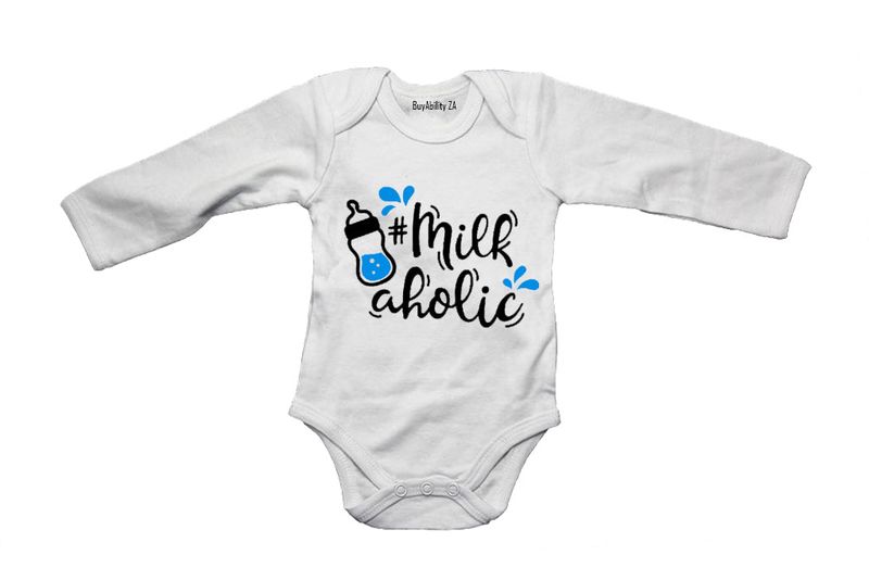 Milk-a-holic - LS - Baby Grow