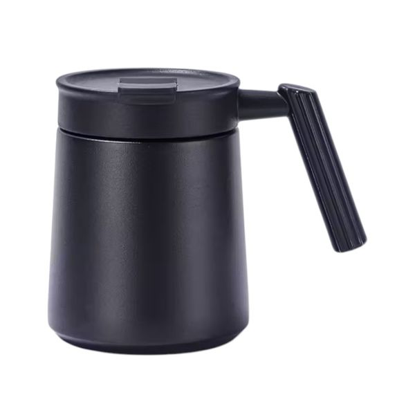 Double-Wall Insulated Coffee Mug with Handle - 500ml