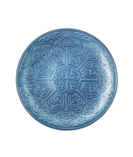 Irena Plate Topkapi 35cm Light Blue