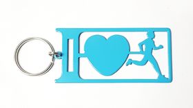I Love Running Man Key Ring - Light Blue - DC Designers | Shop Today ...