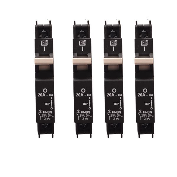 CBI 20A C3 Samite Circuit Breaker 4 Pack