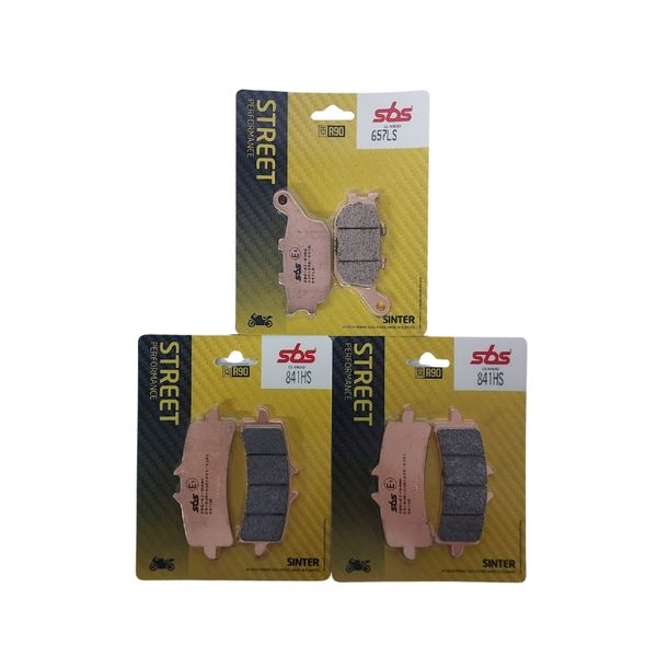 SBS Sintered Brake Pad Kit to fit Suzuki GSXS1000/F/GT/GX/Katana Motorcycle