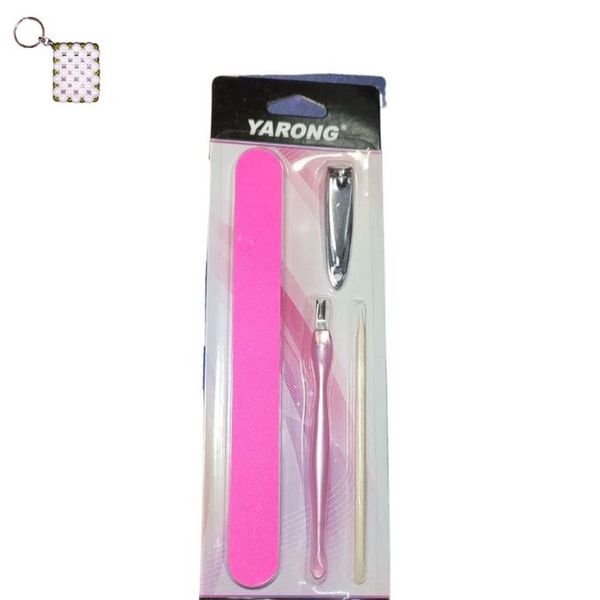 Yarong 1831450 Manicure Nail Clipper Set X-73 &amp; Keyholder