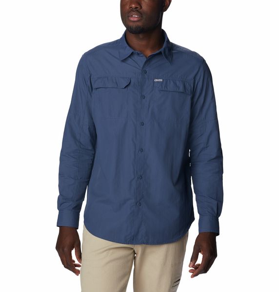 Columbia Men's Silver Ridge 2.0 Long Sleeve Shirt Dark Mountain