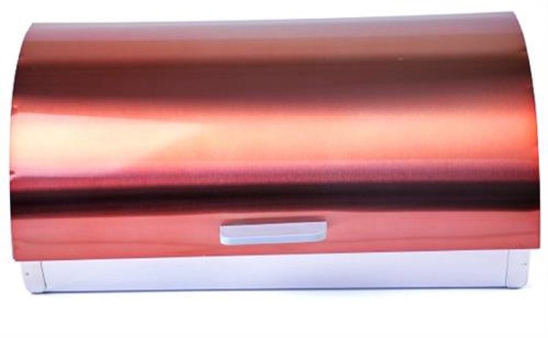 Copper Stainless Steel Bread Bin