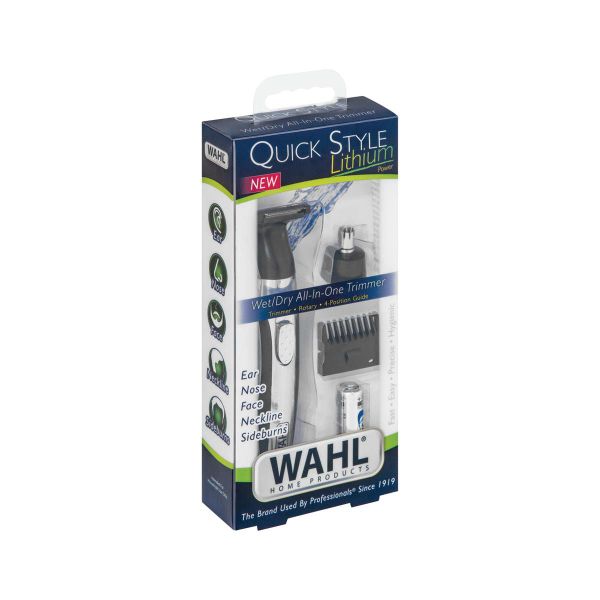 Wahl 4 Piece Quick Style Lithium Trimmer Kit