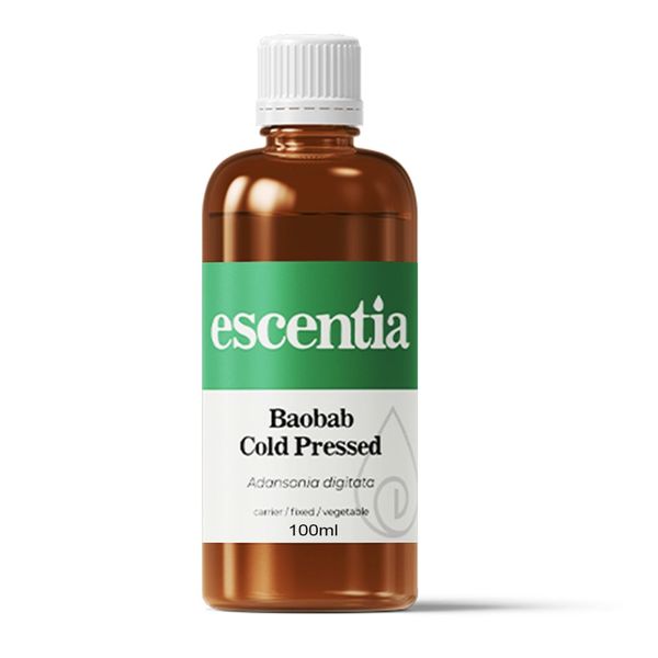 Escentia baobab cold pressed carrier oil 100ml