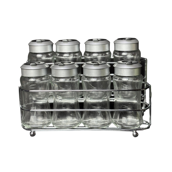 Glass Spice Set