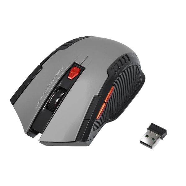 DW - 2.4Ghz Wireless 6D Gaming Mouse Grey - A300