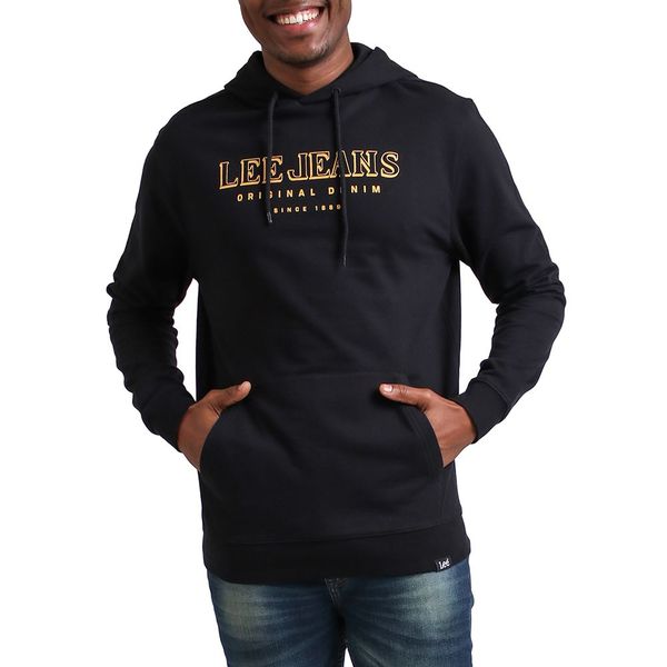 Lee-Original Denim Hoody-Black