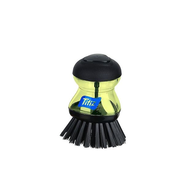 Titiz - Soap Dispensing Palm Dish Brush