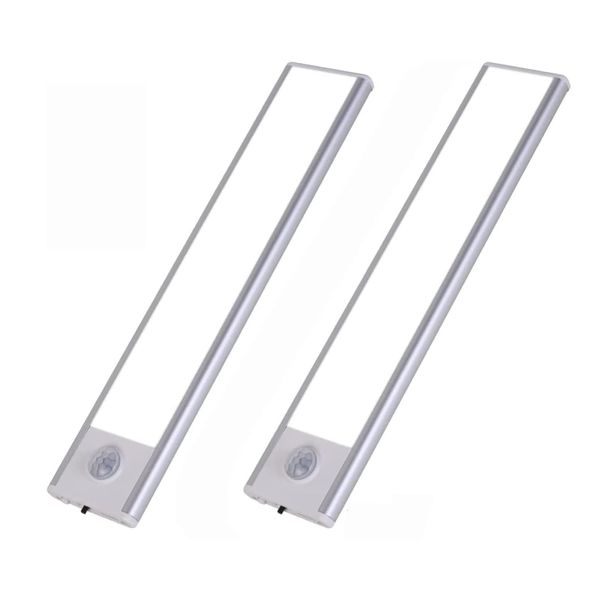 Pack of Two Rechargeable Wireless Magnetic Light Bar 23CM