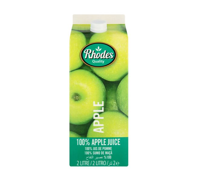 Rhodes 100% Fruit Juice Blend Apple (6 x 2L)