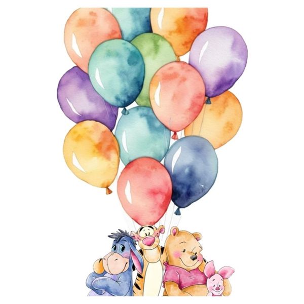 Pooh Bear And Friends - A1 Poster