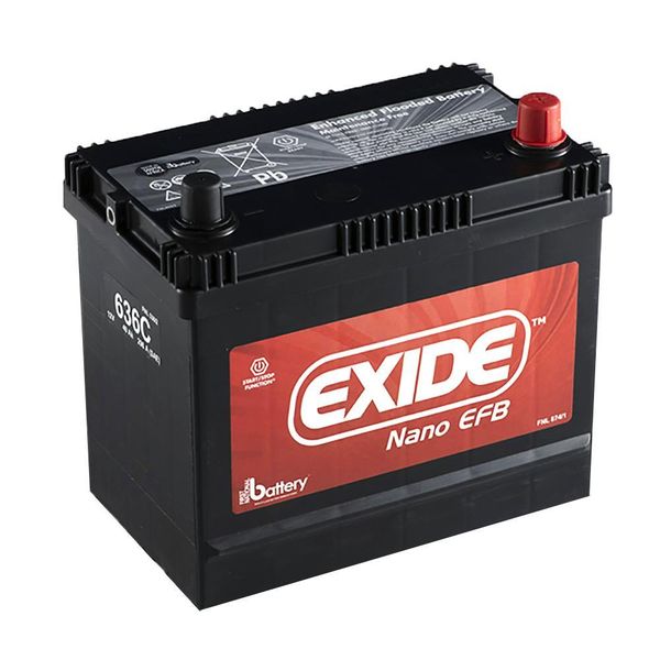 Exide 12V Car Battery - 636