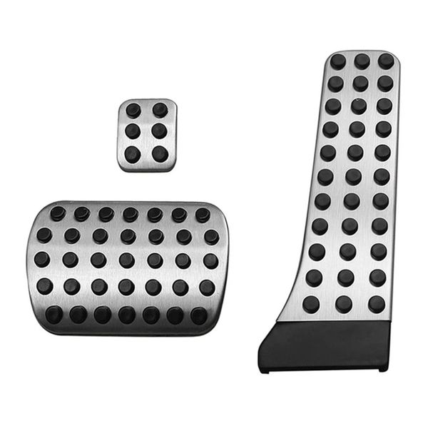 3Pcs Car Accelerator Brake Foot Pedals for Mercedes Benz C Class W203