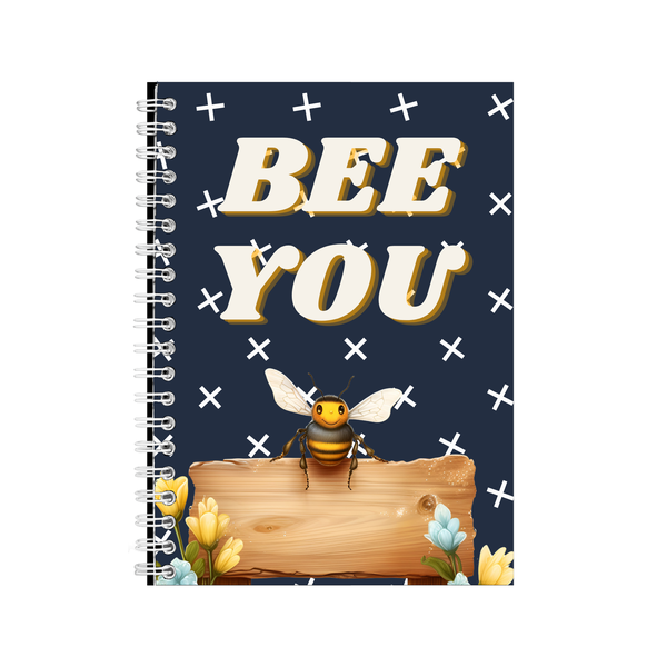 Bee You A5 Notebook Pad Lovers Trendy Graphic Birthday Present 028