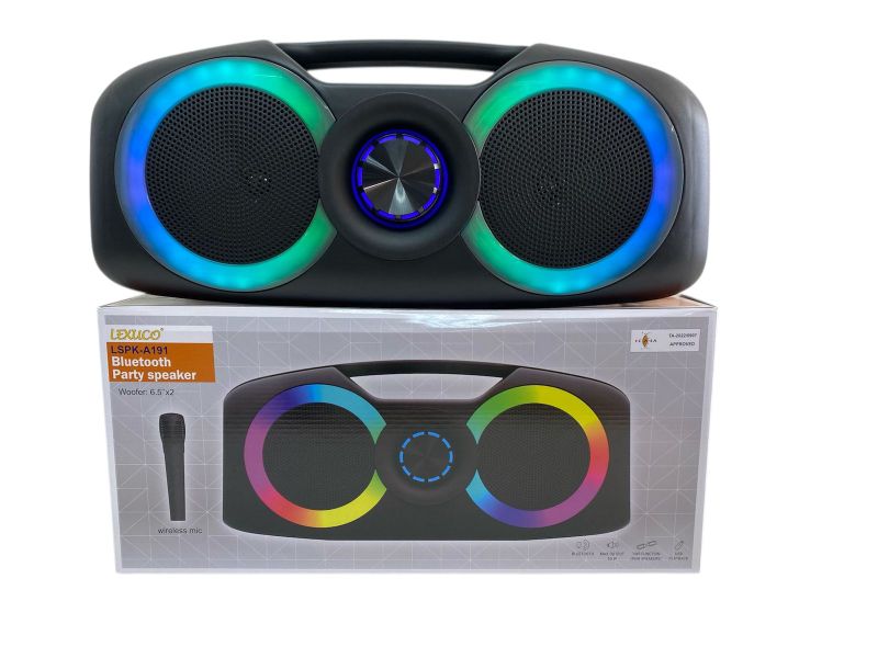 Lexuco Double 6.5'' Bluetooth Speaker (LSPK-A179)