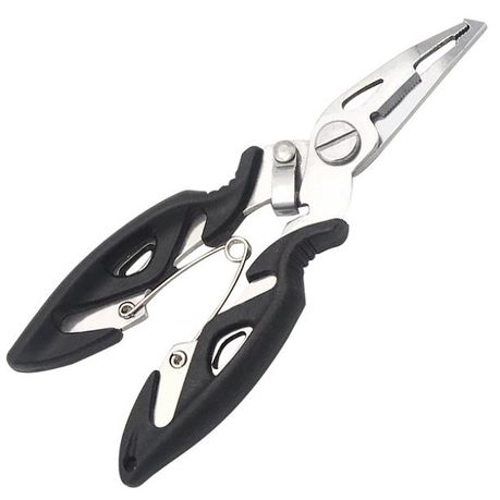 Fishing Line Cutter Pliers Self-locking Buckle Hooks Remover Fishing Tackle  Tool
