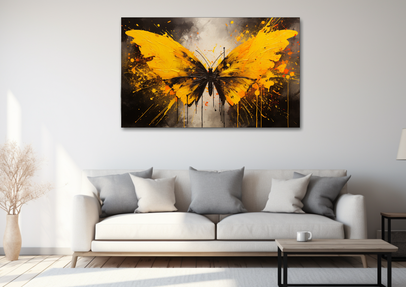 Canvas Wall Art - Butterfly Creative Art - HD0197