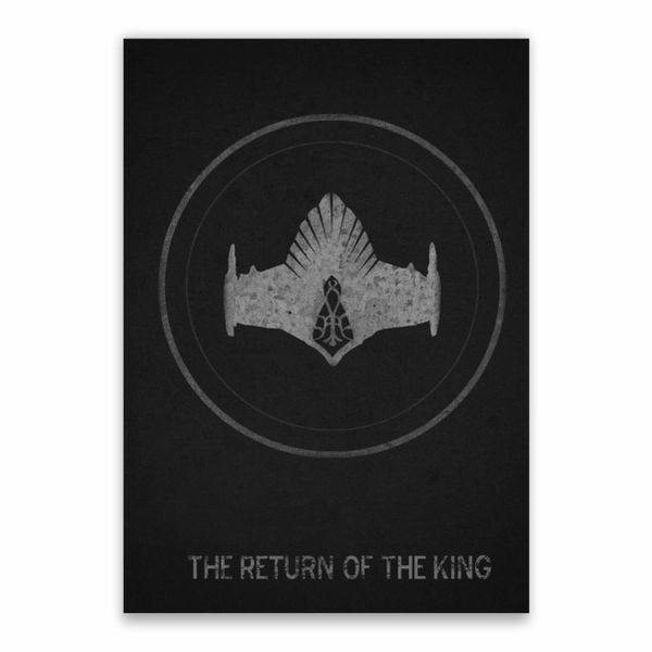 The Return Of The King Crown Poster - A1