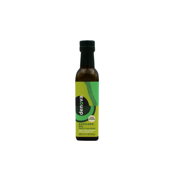 Denova Avocado Oil 250ml - Garlic Flavour