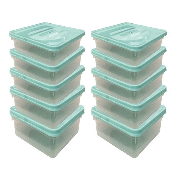 nuware Value 10 Pack Lunch Boxes - 700ml