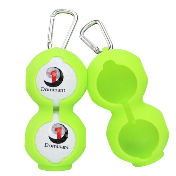 Silicone Golf Ball Protective Carrying Sleeve - Set of Two