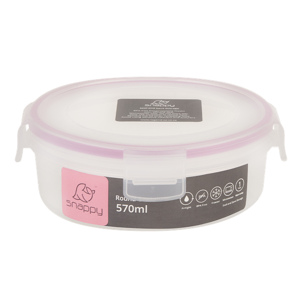 Snappy Food - Round Food Storage Container - 570ml