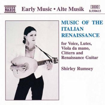 Music of the Italian Renaissance for Voice, Lutes, Viola da mano, (CD / Album)