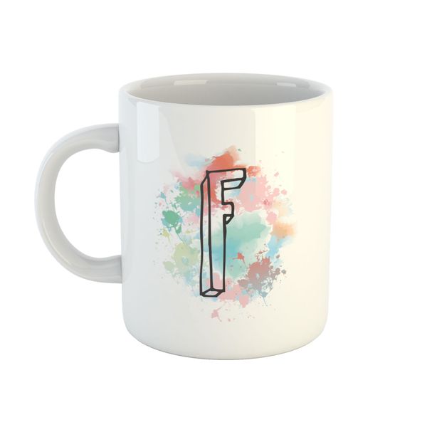 Alphabet Mug - F