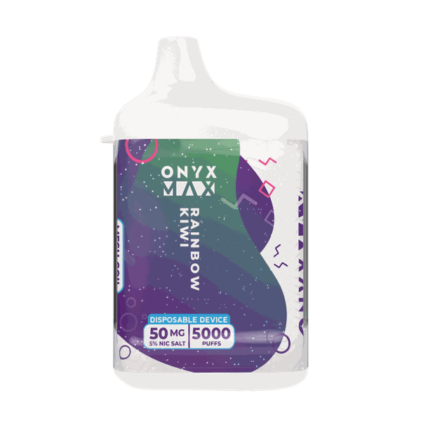 Onyx Max 5000 Puff Disposable Vape - Rainbow kiwi 50MG