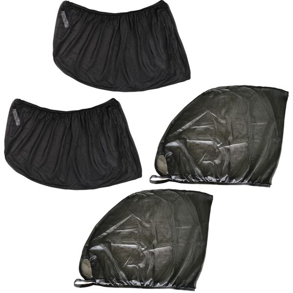 Window Sox For Car Window Shade Sock Visor Slip On Shield - Front+Back Door