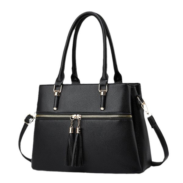 Hand Soft Leather Large Capacity Single Shoulder Lady Bags