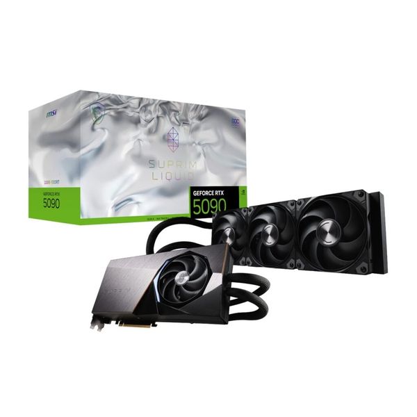 MSI GF RTX 5090 Suprim Liquid SOC 32GB Graphics Card