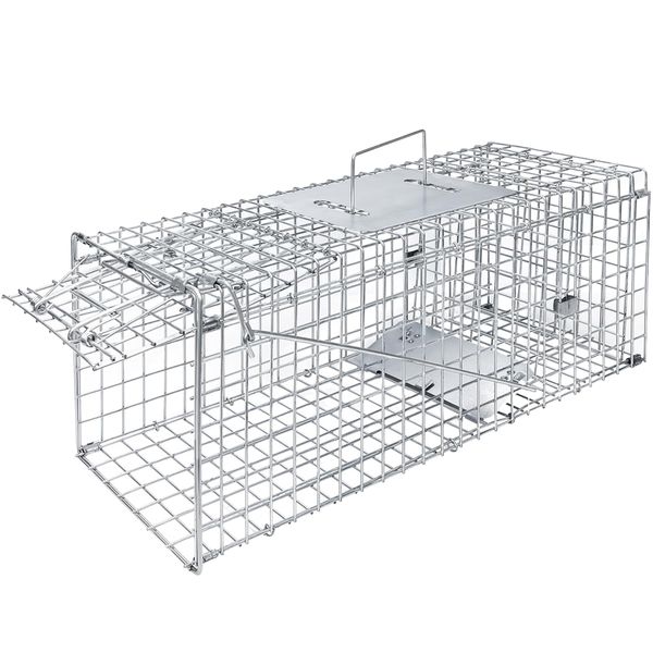 Foldable Cage Transport Wire Cage Pet Box Humanitarian Trap