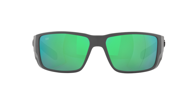 Costa Blackfin Pro Sunglasses - Matte Grey/Green Mirror