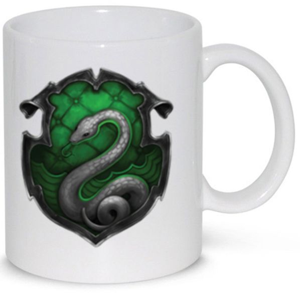 Harry Potter Slytherin House Seal Ceramic Coffee Mug (11Oz Standard Size)