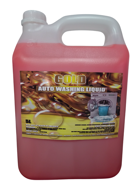 Gold Auto Washing Liquid - 5 Litre