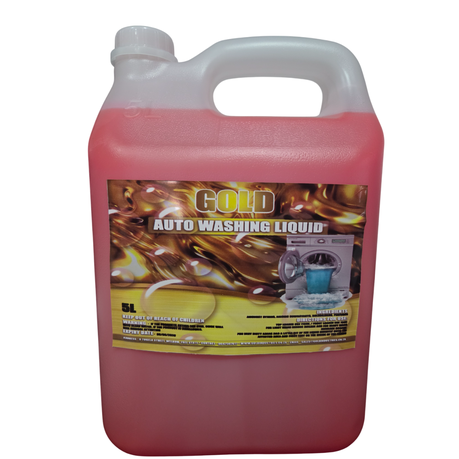 Gold Auto Washing Liquid - 5 Litre Image