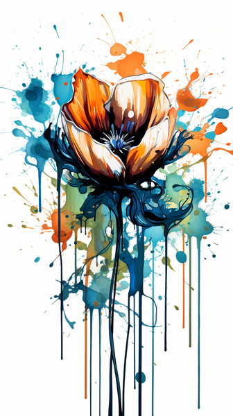 Canvas Wall Art - Flower Creative Art - HD0311