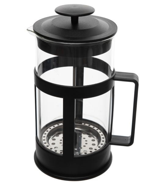 George &amp; Mason - 1 Litre Coffee Plunger - Black