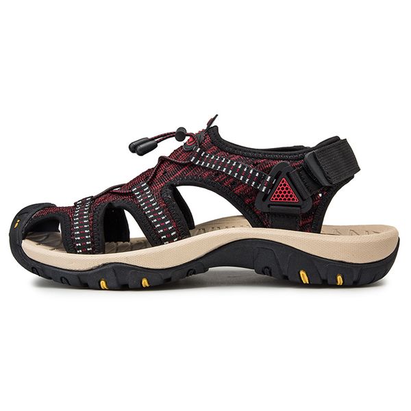 Men Outdoor Non-Slip Closed Toe Breathable Walking Sandals