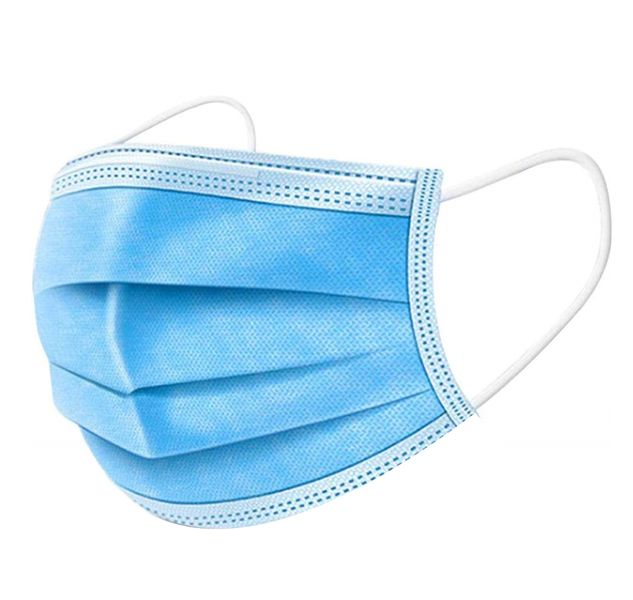 Face Masks - Disposable 3-Ply Earloop Surgical - Pack of 10
