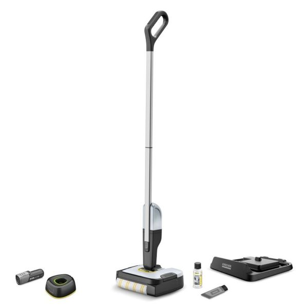Kärcher FC 2-4 Cordless Floor Cleaner, 20min, 70m , 1 roller, with battery