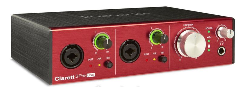 Focusrite Clarett+ 2Pre Audio Interface