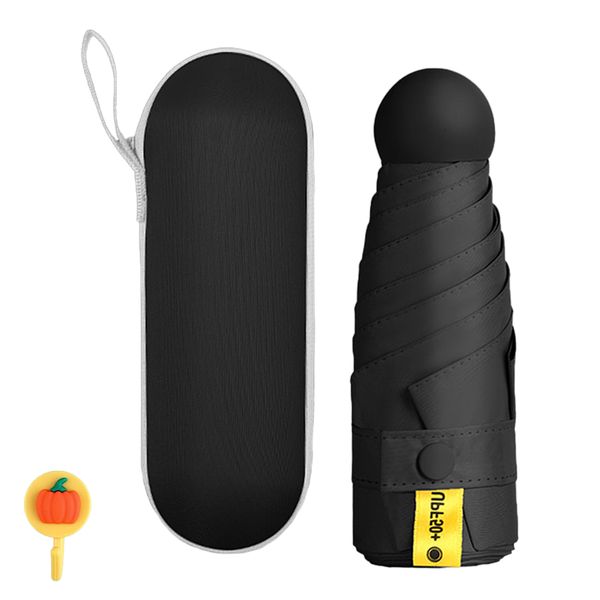 Mini UV Protection Ultra Light Capsule Pocket Rain Umbrella